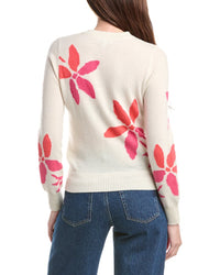 &Isla &Isla Forrest Floral Cashmere Top