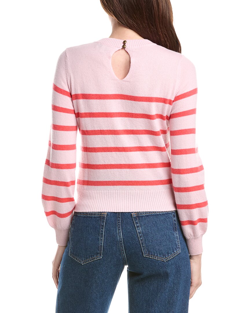 &Isla Frankie Stripe Cashmere Top