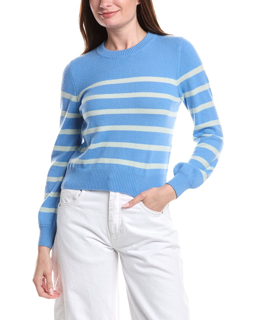 &Isla Frankie Stripe Cashmere Top