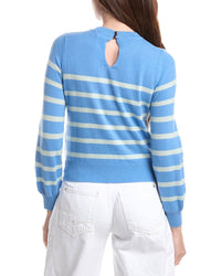 &Isla Frankie Stripe Cashmere Top