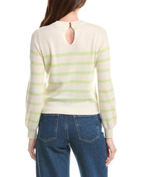 &Isla Frankie Stripe Cashmere Top