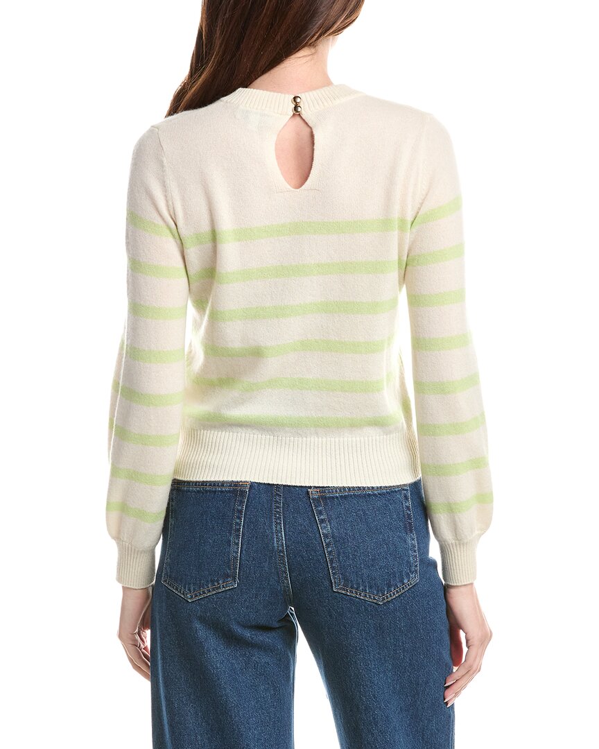 &Isla Frankie Stripe Cashmere Top