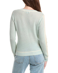 &Isla Flora Open Stitch Cashmere Sweater