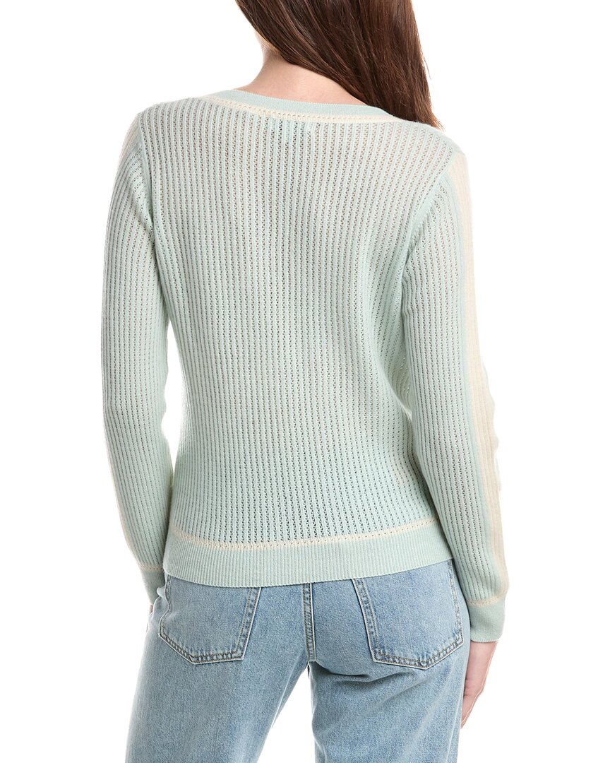 &Isla Flora Open Stitch Cashmere Sweater