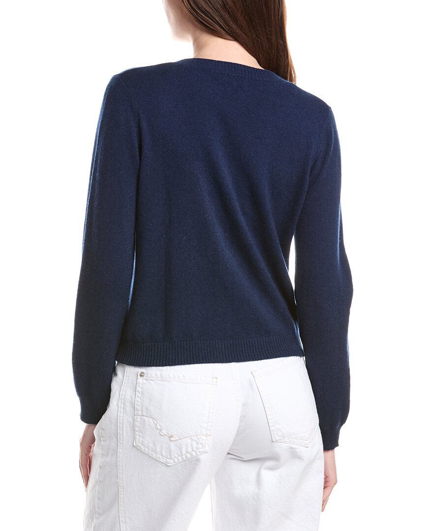 &Isla Leah Palm Tree Cashmere Cardigan