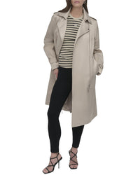 Dkny Belted Rain Jacket