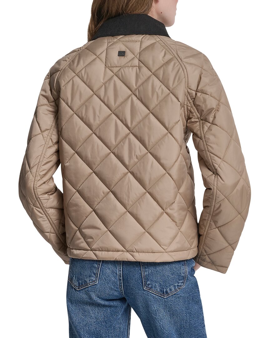 Dkny Quilted Barn Jacket