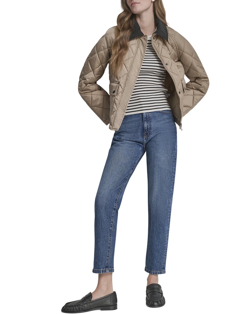 Dkny Quilted Barn Jacket