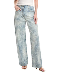 Palm Angels Light Wash Straight Jean