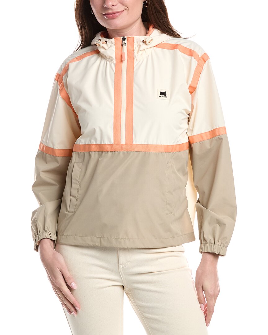 Horizon 1/2-Zip Mechanical Stretch Woven Ripstop Top