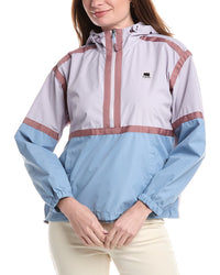Horizon 1/2-Zip Mechanical Stretch Woven Ripstop Top