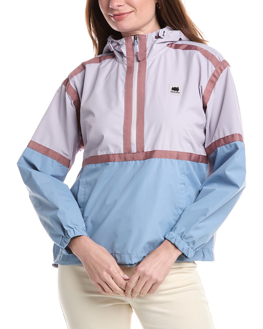 Horizon 1/2-Zip Mechanical Stretch Woven Ripstop Top
