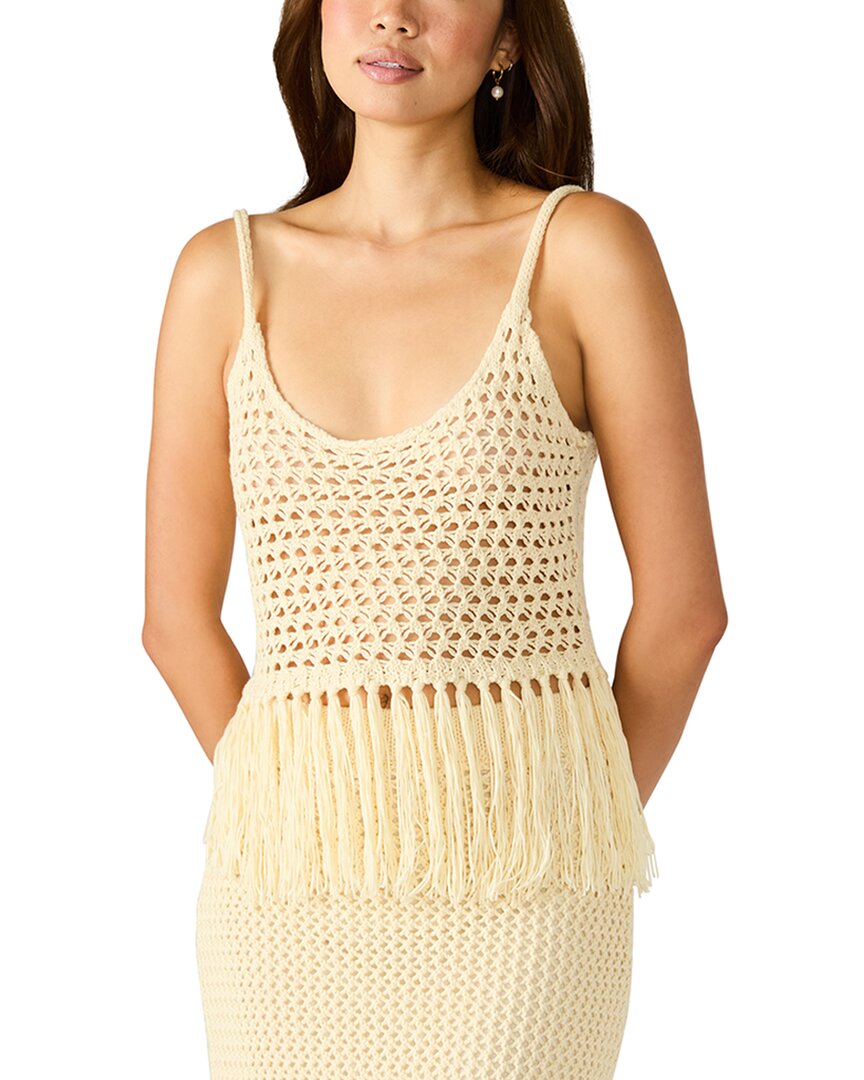 Steve Madden Aidyn Crochet Knit Tank