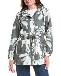 Nicole Miller Floral Anorak