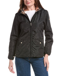 Nicole Miller Solid Windbreaker