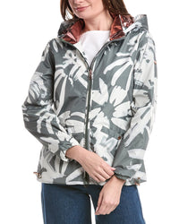 Nicole Miller Floral Windbreaker