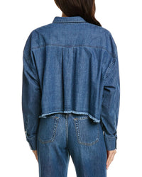 7 For All Mankind Cropped Shirt