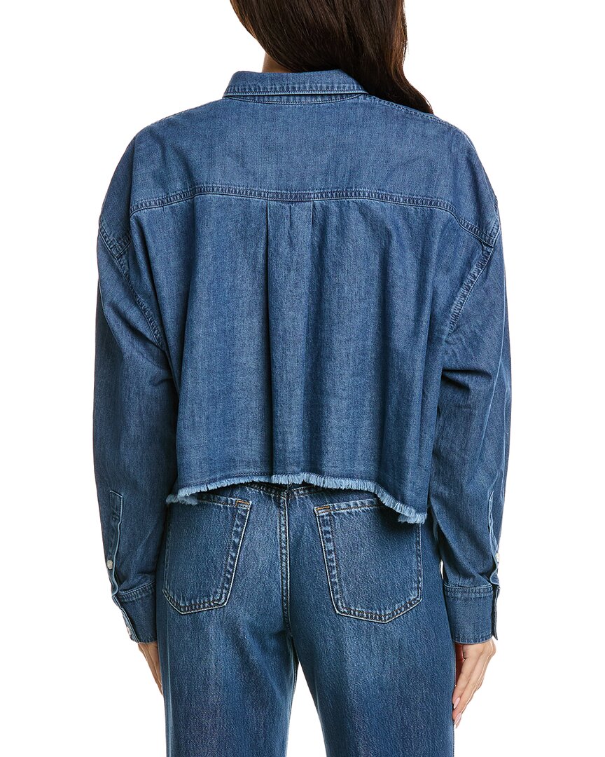 7 For All Mankind Cropped Shirt