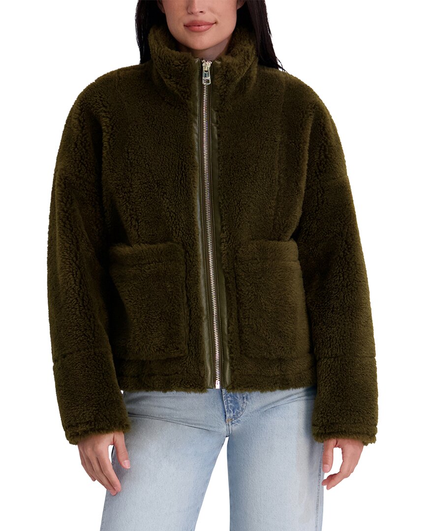 Kensie Plush Faux Fur Jacket