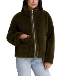 Kensie Plush Faux Fur Jacket