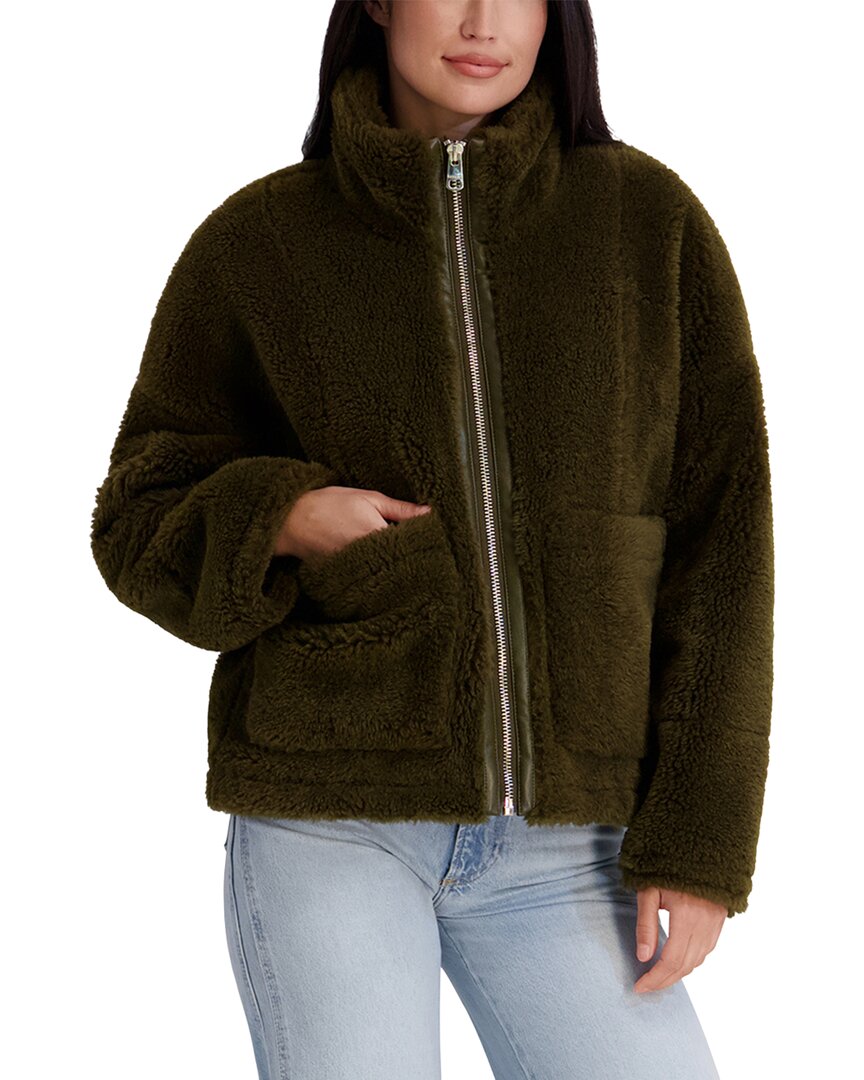 Kensie Plush Faux Fur Jacket
