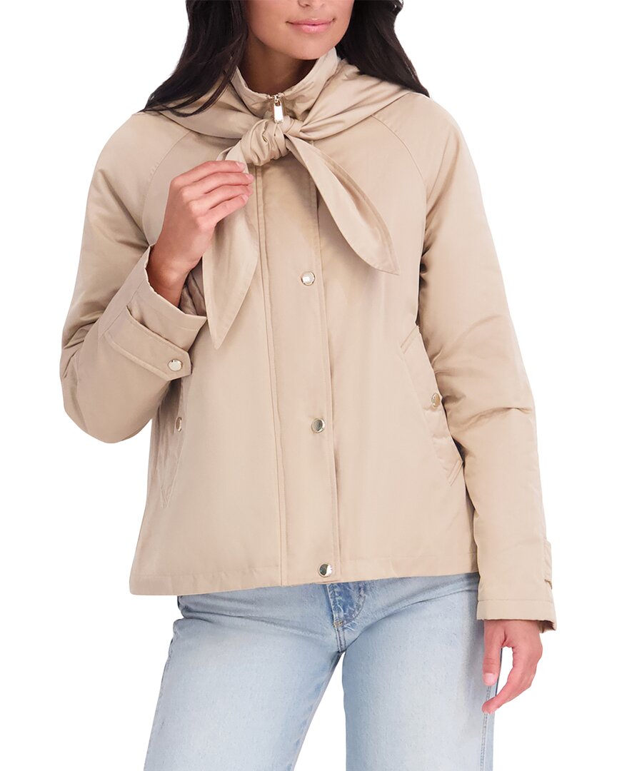 Kensie Kensie Luxe Satin Jacket