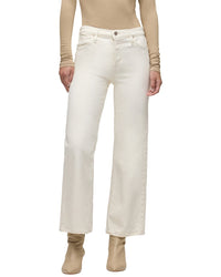 Hudson Jeans Rosie Ecru Wide Leg Jean
