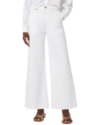 Hudson Jeans Jodie White Wide Leg Jean