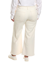 Hudson Jeans Jolene Ecru Wide Leg Ankle Jean