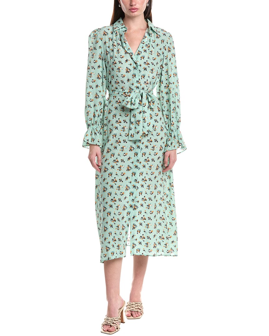 Max Mara Taffy Silk Midi Dress