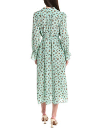 Max Mara Taffy Silk Midi Dress