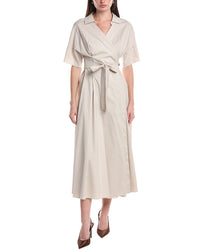 Max Mara Sarah Maxi Wrap Dress