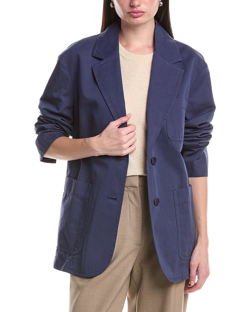 Max Mara Linen-Blend Wells Jacket