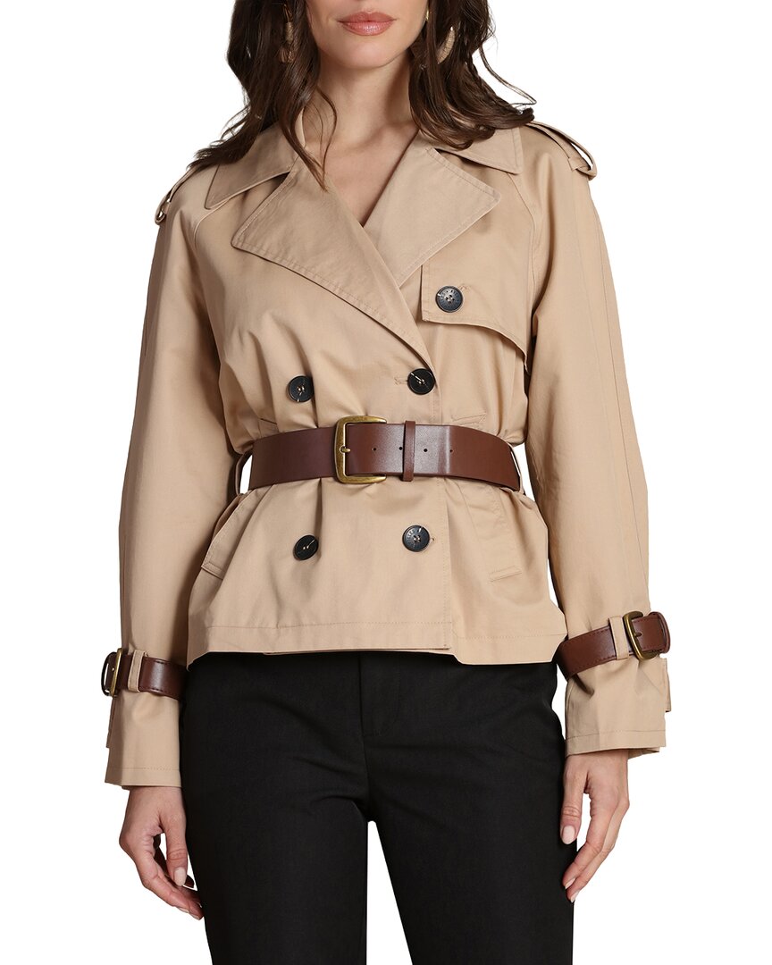 Avec Les Filles Short Trench Jacket