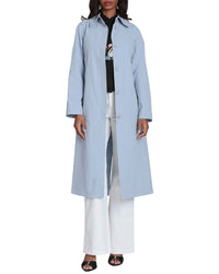 Avec Les Filles Relaxed Maxi Trench Coat