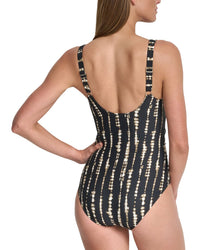 DKNY Dkny Keyhole Twist Swimsuit