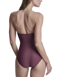 DKNY Dkny Shirred Bandeau Swimsuit