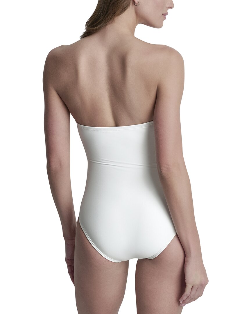 DKNY Dkny Shirred Bandeau Swimsuit