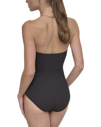 DKNY Dkny Shirred Bandeau Swimsuit