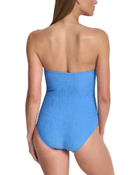 DKNY Dkny Shirred Bandeau Swimsuit