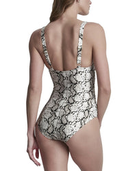 DKNY Dkny Buckle Front Swimsuit