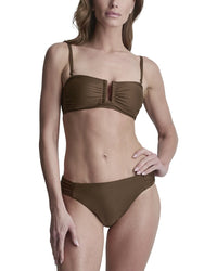 DKNY Dkny Shirred Bikini Set