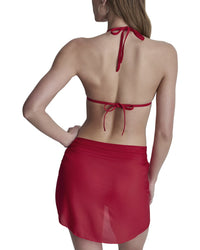 DKNY Dkny Triangle Bikini Set With Sarong