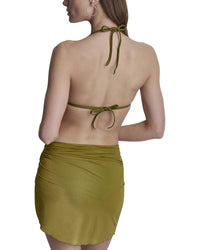 DKNY Dkny Triangle Bikini Set With Sarong