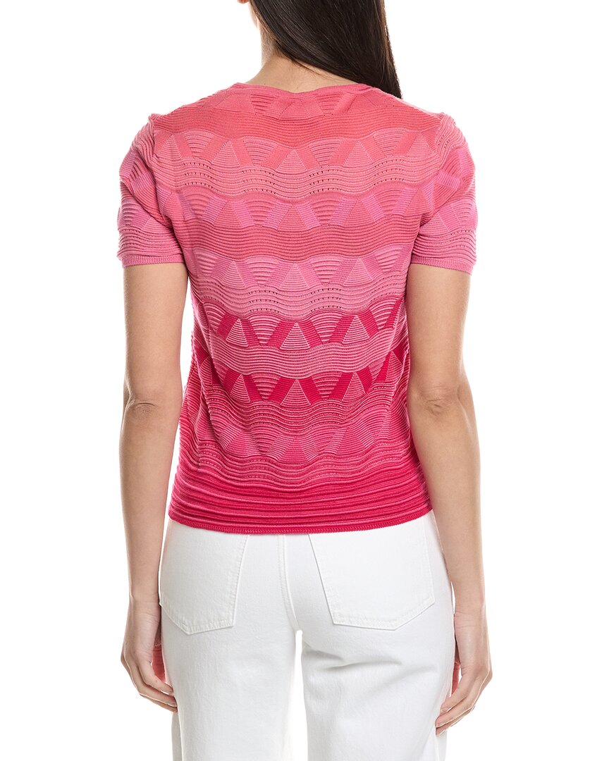M Missoni Wave-Pattern Knit Sweater