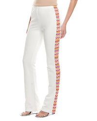 M Missoni Zig Zag Patterned Wide-Leg Pant