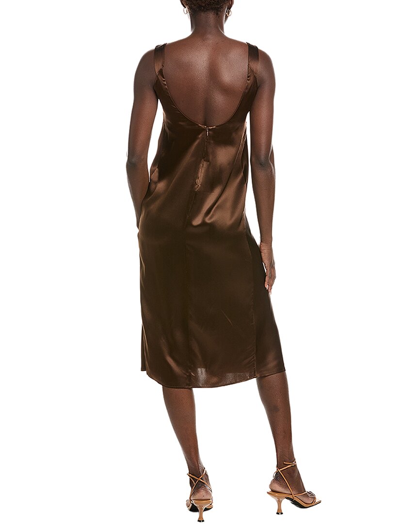 Co Silk Charmeuse Slip Dress