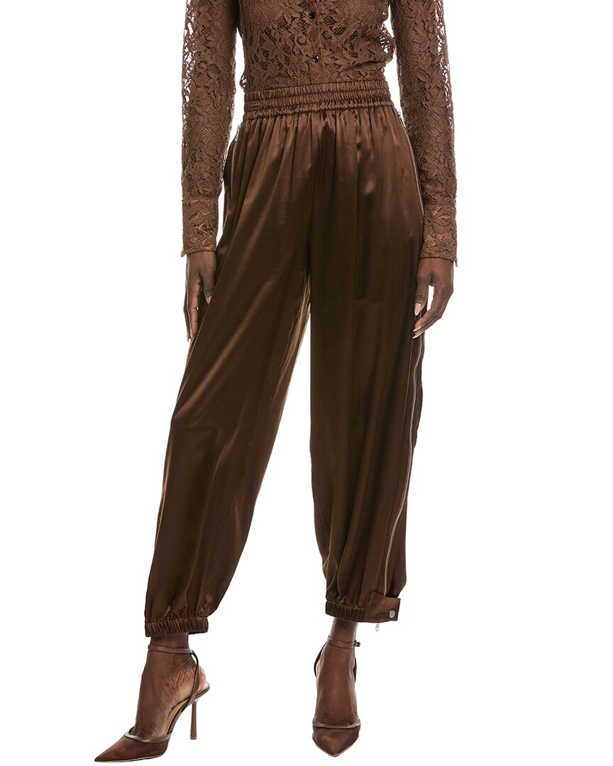 Co Articulated Vented Silk Pant