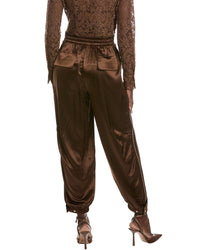 Co Articulated Vented Silk Pant