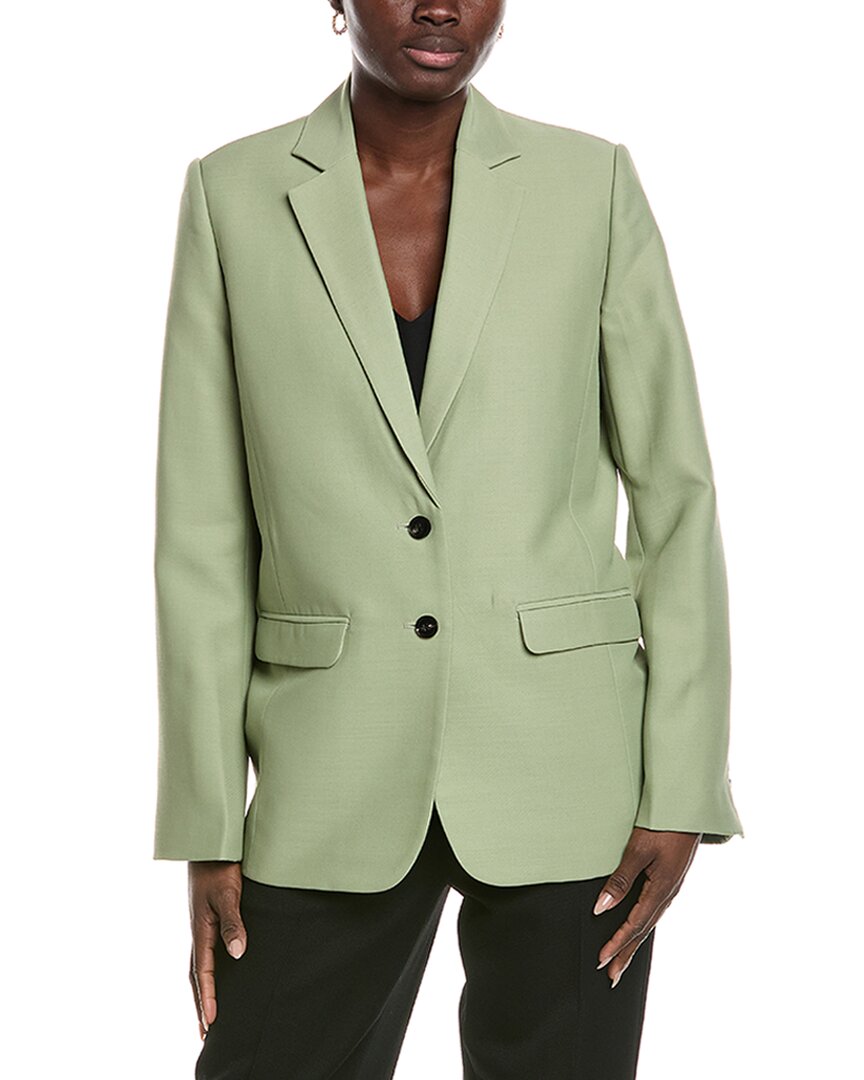 Co Boxy Wool-Blend Blazer